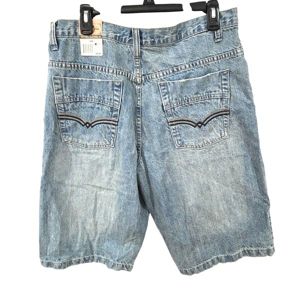 Original Clothing Co. Route 66 Sz 34 Men Blue Premium Denim Shorts - Picture 5 of 5
